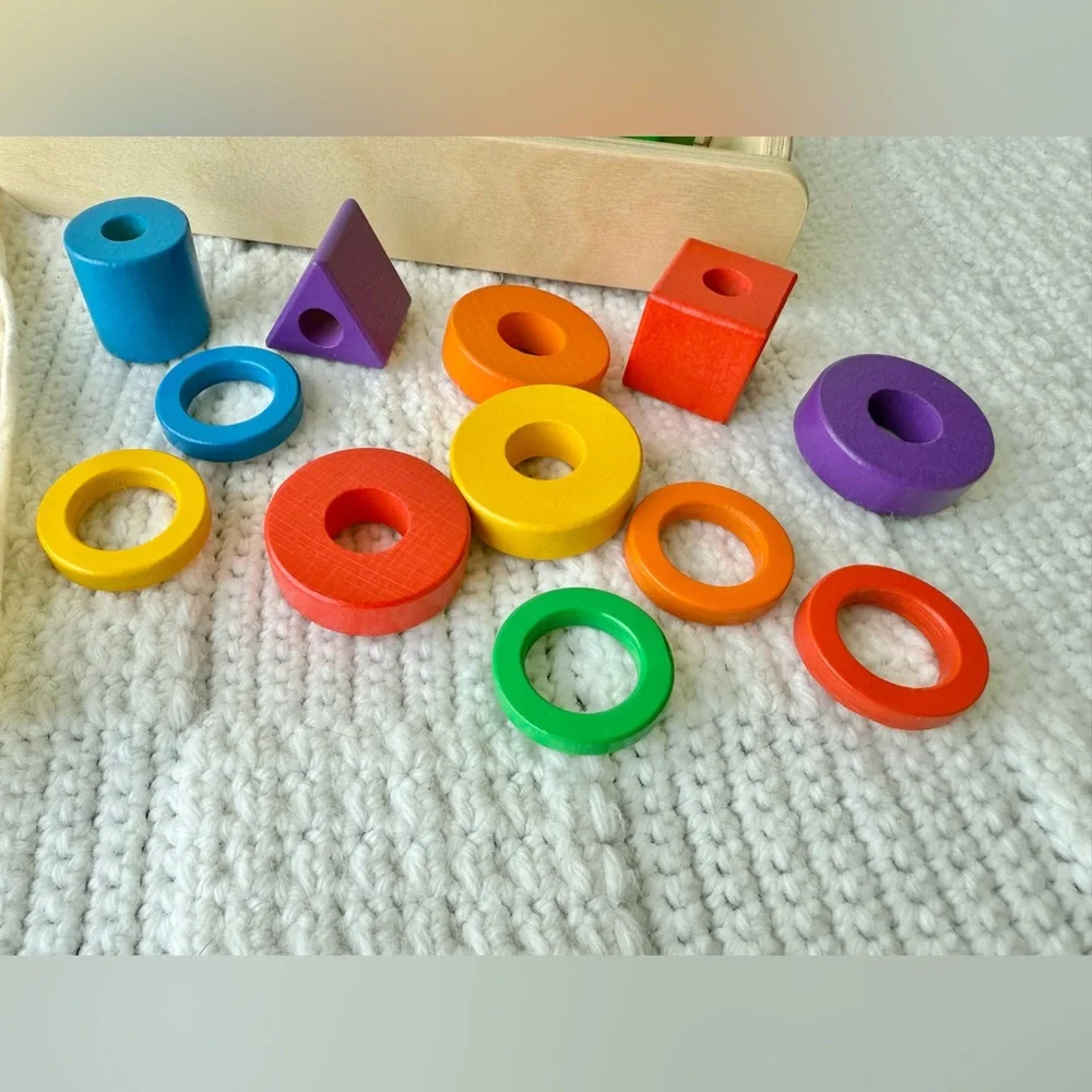 Monti Kids Montessori Lacing Beads Set